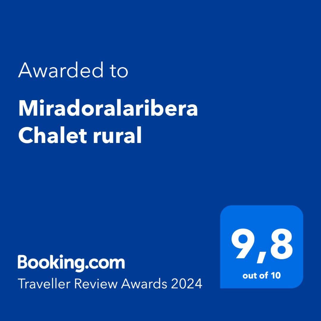 Villa Miradoralaribera Chalet Rural à Alcoba de la Ribera Extérieur photo